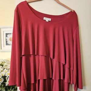 Susan Graver Blouse- Size Medium